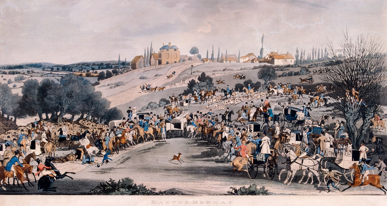 "Easter Monday", 1820 - Epping Forest, Essex tekijältä James Pollard