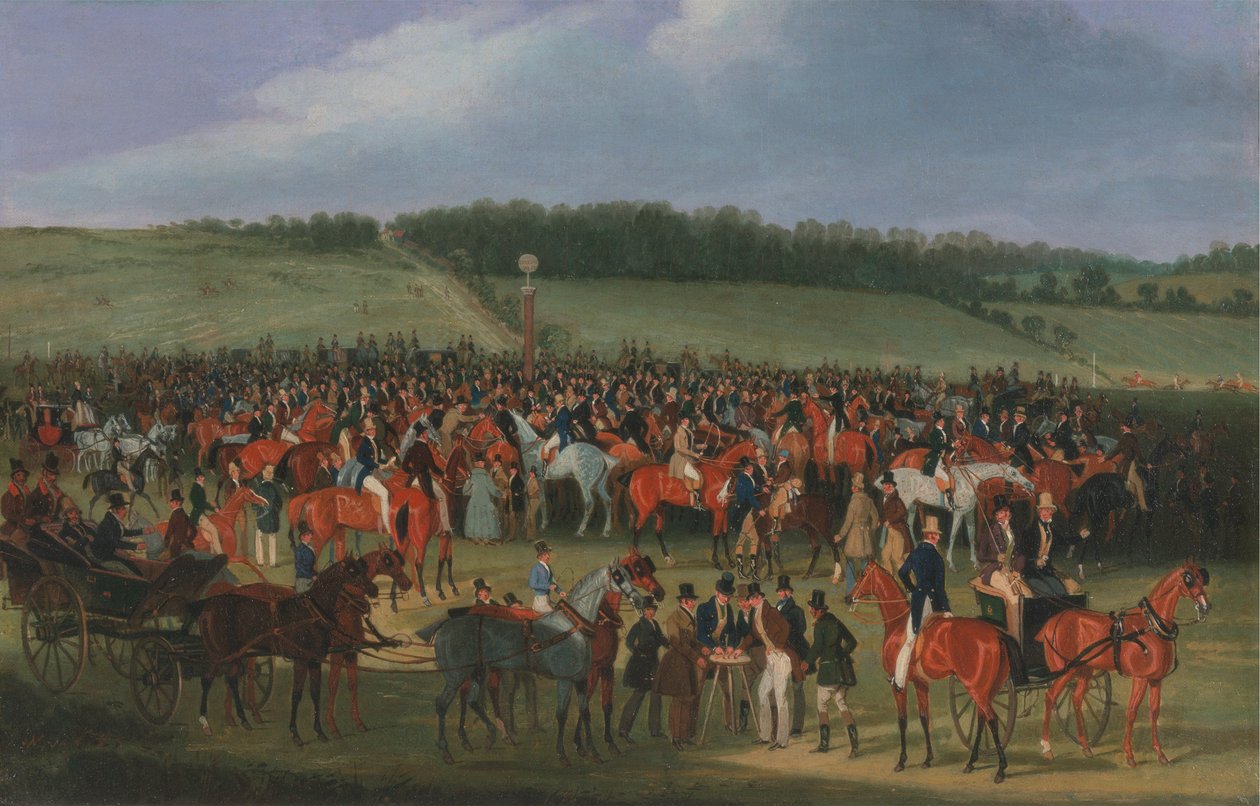 Epsom Races: The Betting Post tekijältä James Pollard