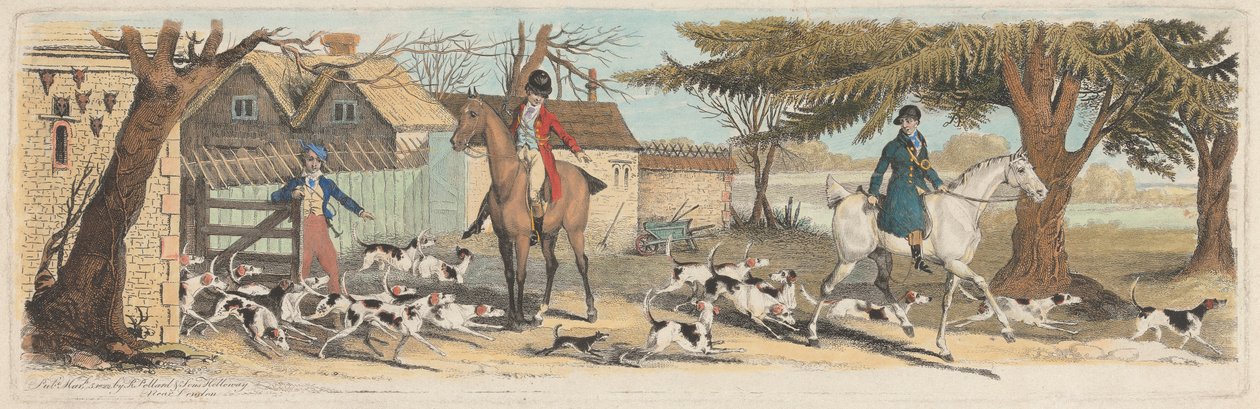 Fox-Hunting [setti kolme neljästä]: 1. Kennelling tekijältä James Pollard