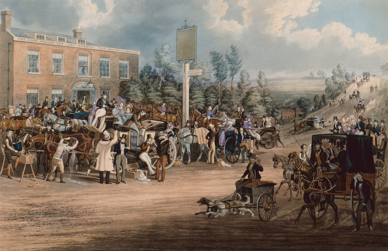 Lord Nelson Inn, Cheam tekijältä James Pollard