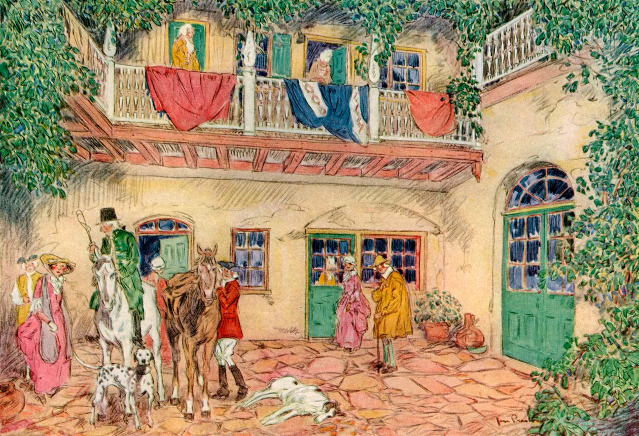 The Haunted House, New Orleans, Louisiana, USA, 1700-luku 1921. tekijältä James Preston