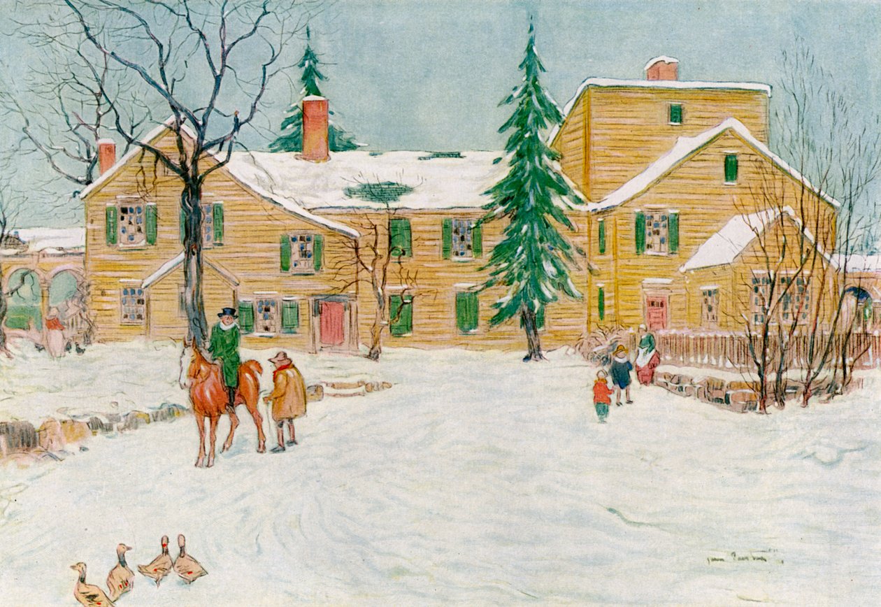 Wentworth Mansion, New Hampshire, USA, 1700-luku 1921. tekijältä James Preston