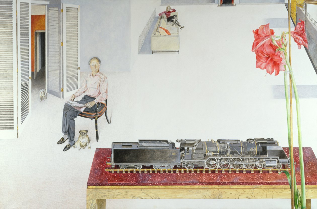 Lord John Cholmondeleyn muotokuva, 1968 tekijältä James Reeve