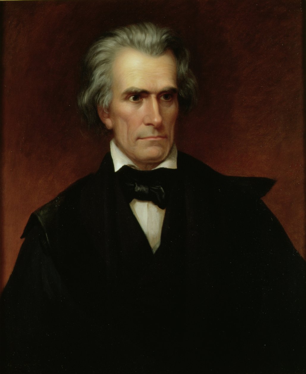 John Caldwell Calhoun (1782-1850) n. 1845 tekijältä James Reid Lambdin