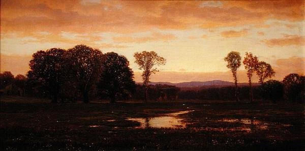Auringonlasku tekijältä James Renwick Brevoort