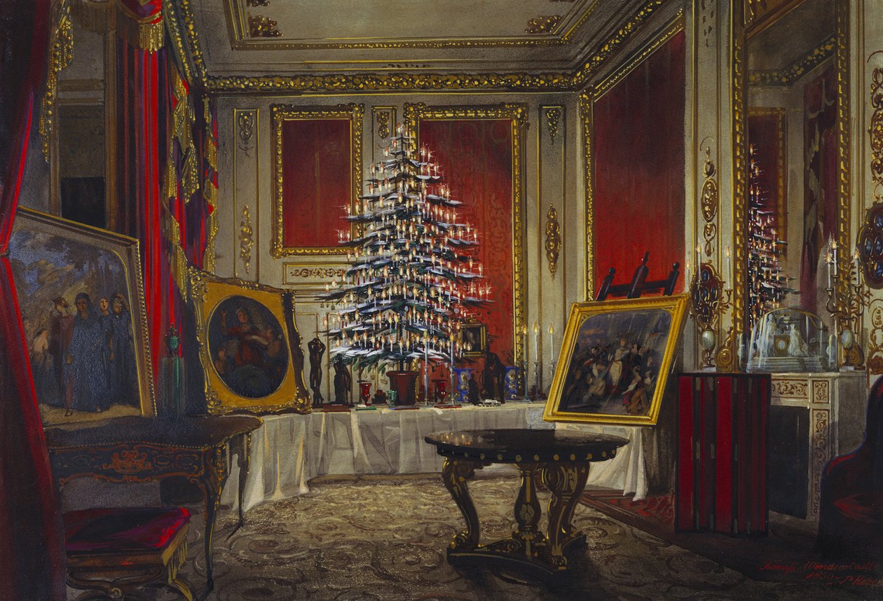 Kuningatar Victorian joulukuusi, 1850 tekijältä James Roberts
