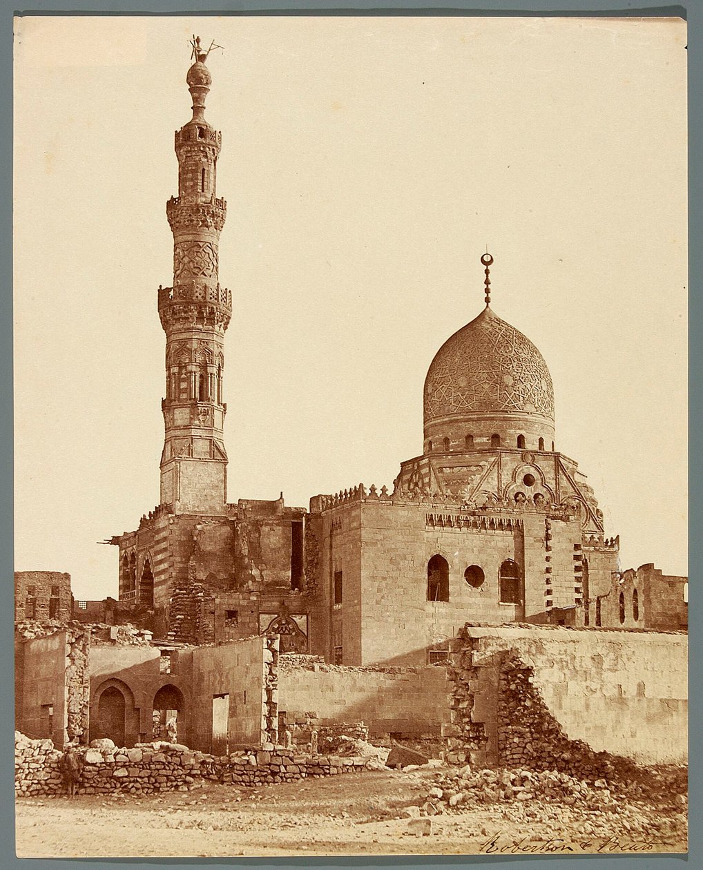 Egypti. Kairo. Sulttaani Qaitbayn hautakompleksi (1472-1474) tekijältä James Robertson