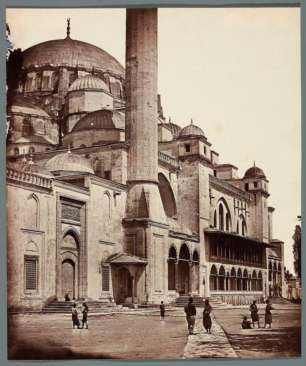 "La Sulimanie" [Istanbul. Süleymaniye-moskeija] tekijältä James Robertson
