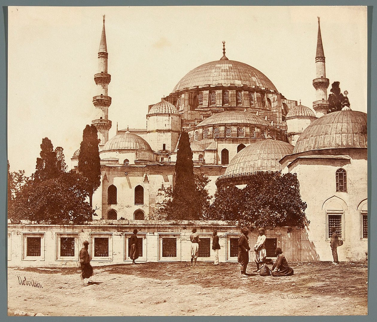 "La Sulimanie" [Istanbul. Süleymaniye-moskeija] tekijältä James Robertson
