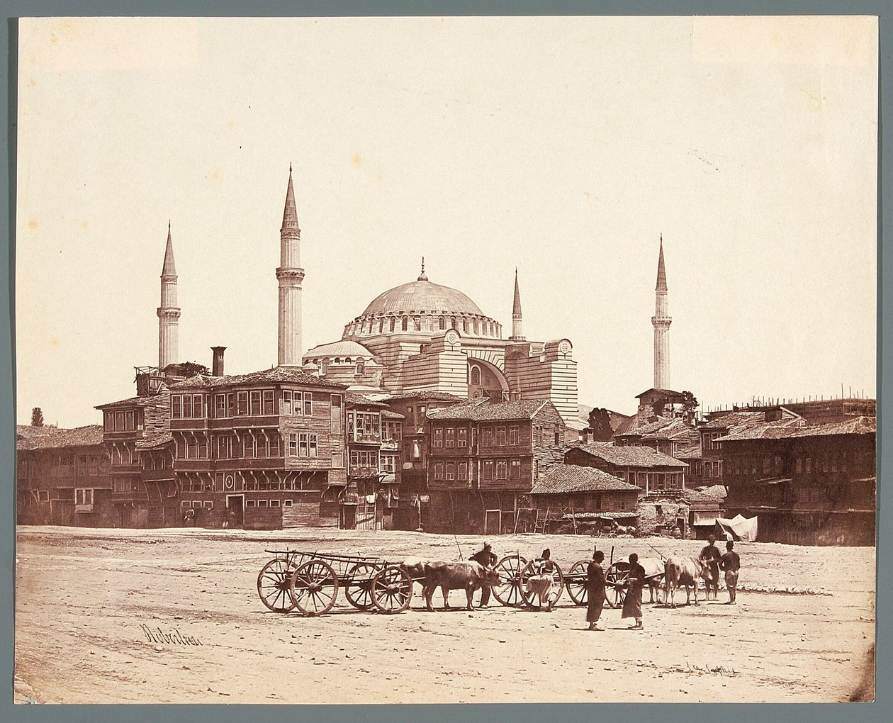 "Ste Sophie" [Istanbul. Ayasofyan moskeija (Hagia Sofia)] tekijältä James Robertson