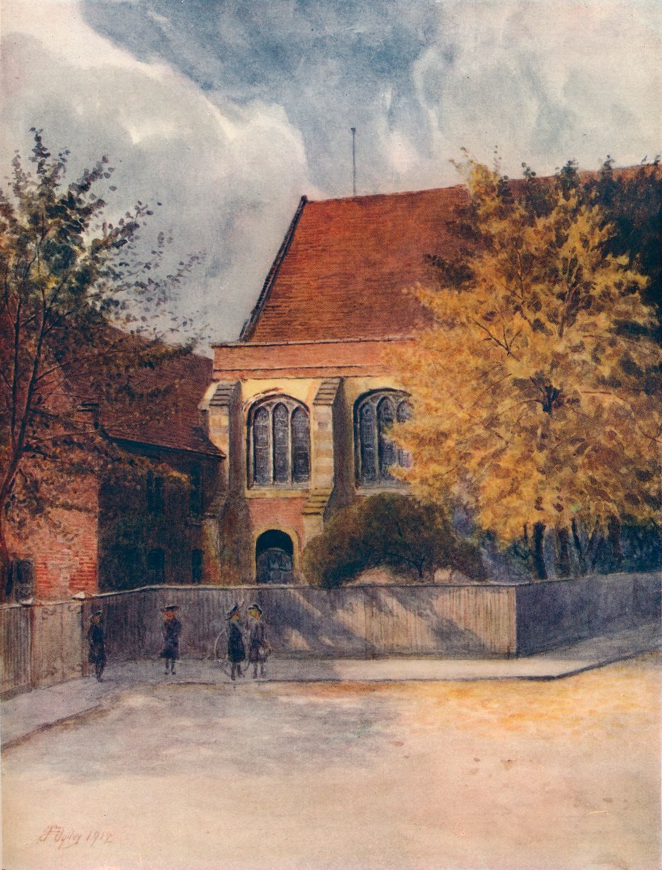 "Arkkipiispan palatsi, Croydon", 1912, 1914 tekijältä James S Ogilvy