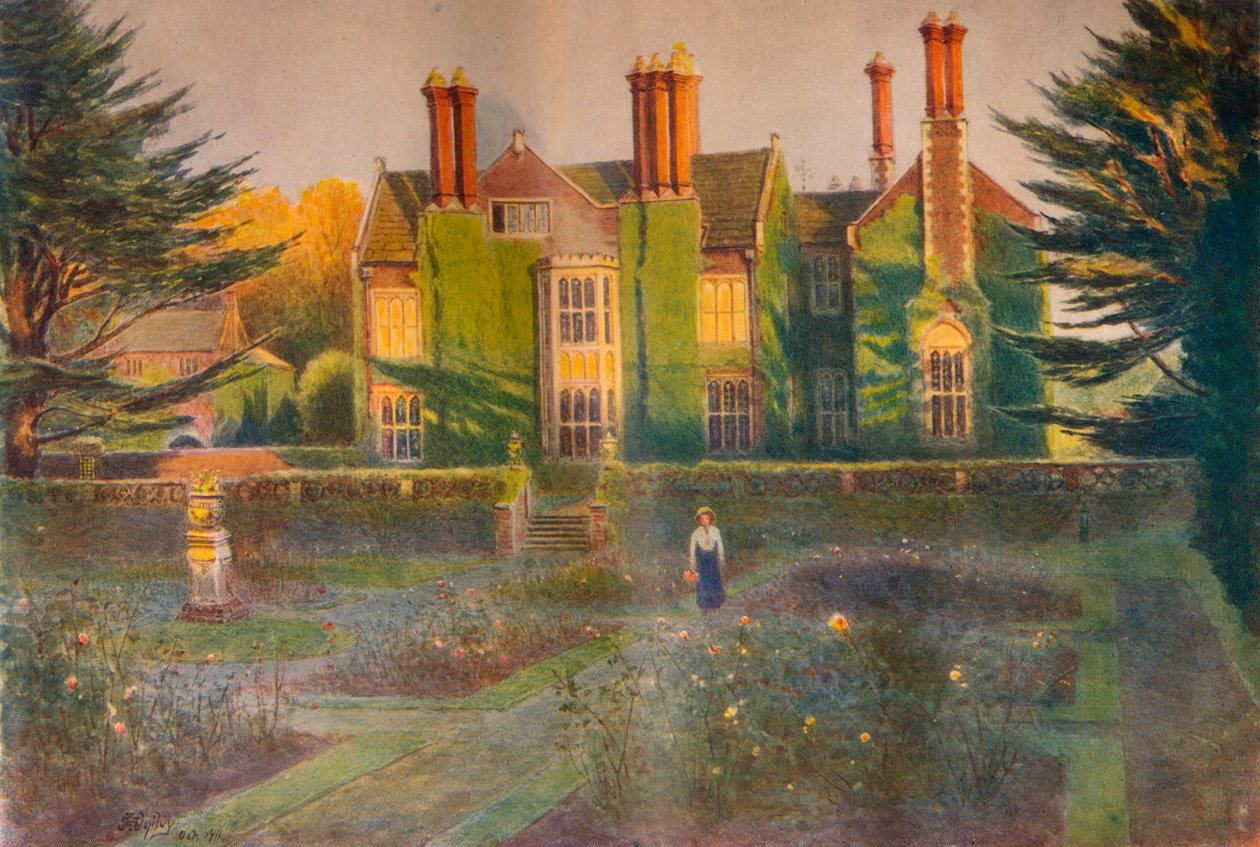 "Baynards, from the Rose Garden", 1911, 1914 tekijältä James S Ogilvy