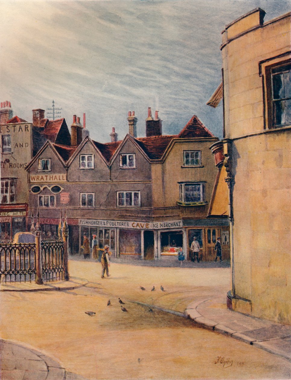 Coronation Stone, Kingston, 1911, 1914 tekijältä James S Ogilvy