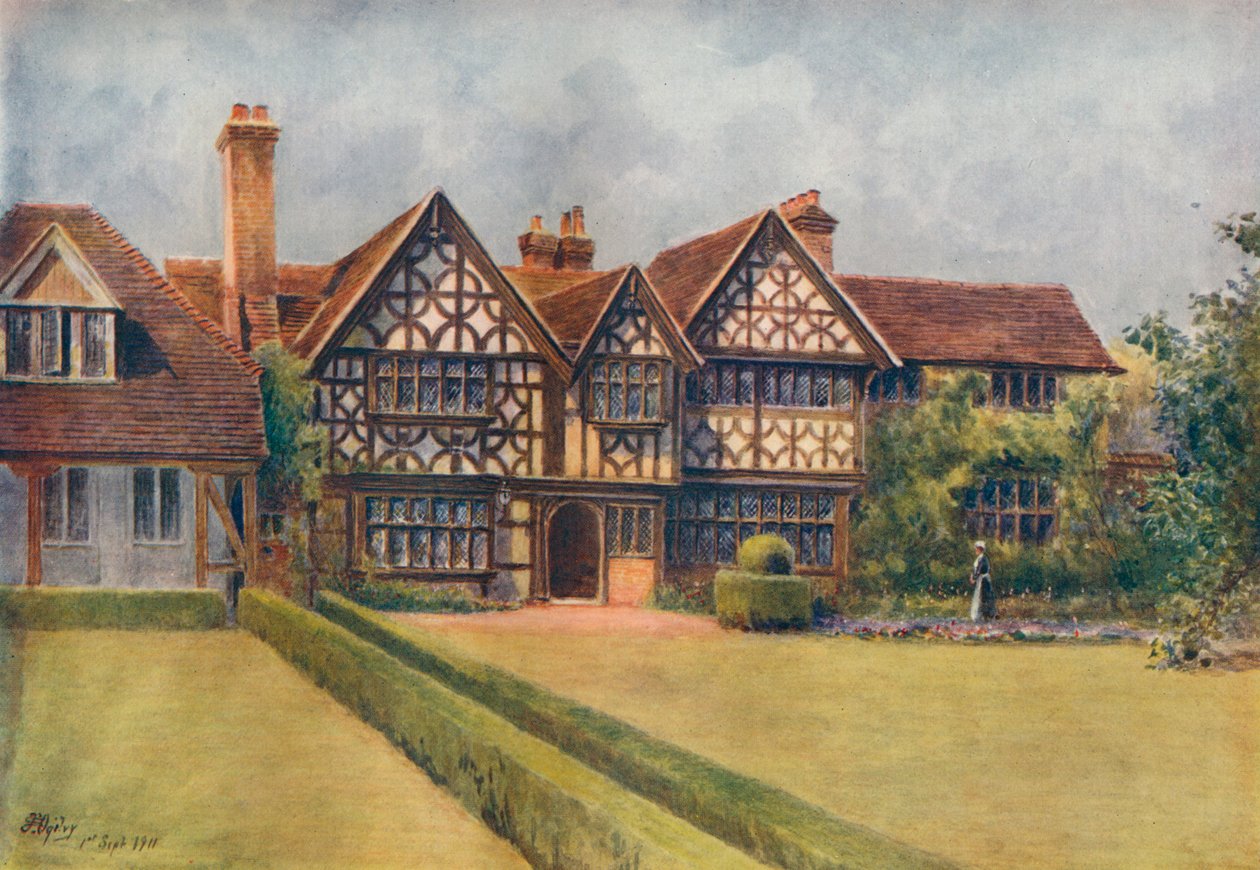 "Great Tangley Manor", 1911, 1914 tekijältä James S Ogilvy
