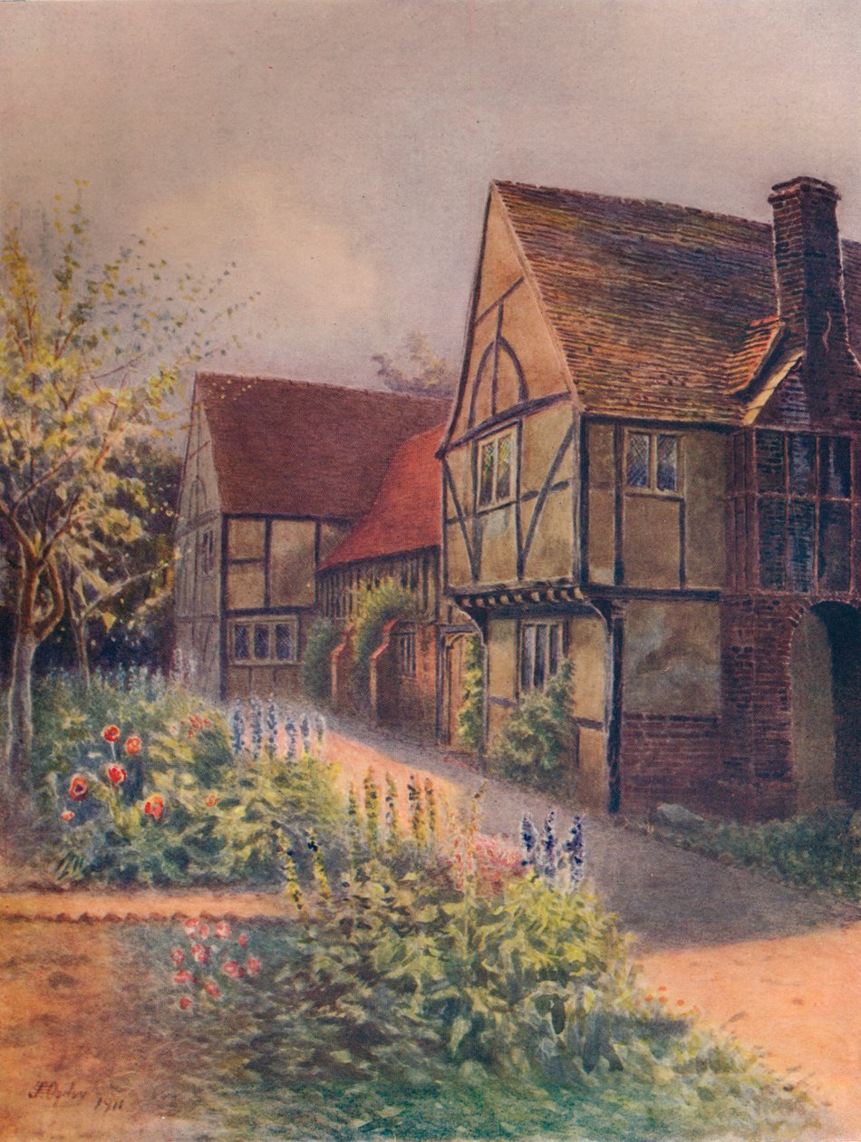 "Manor House, Walton-On-Thames", 1911, 1914 tekijältä James S Ogilvy
