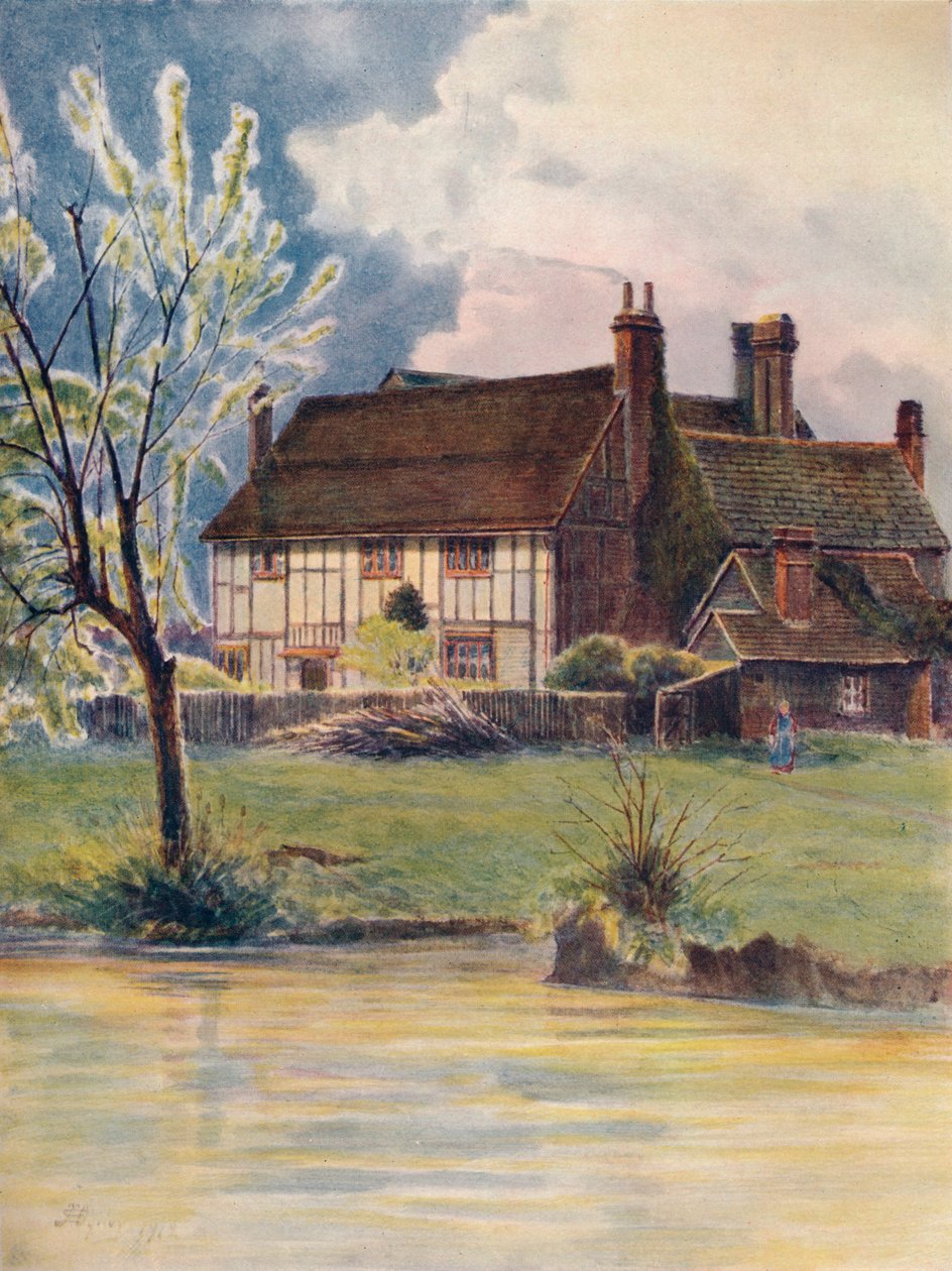 "Newdigate Old Place", 1912, 1914 tekijältä James S Ogilvy