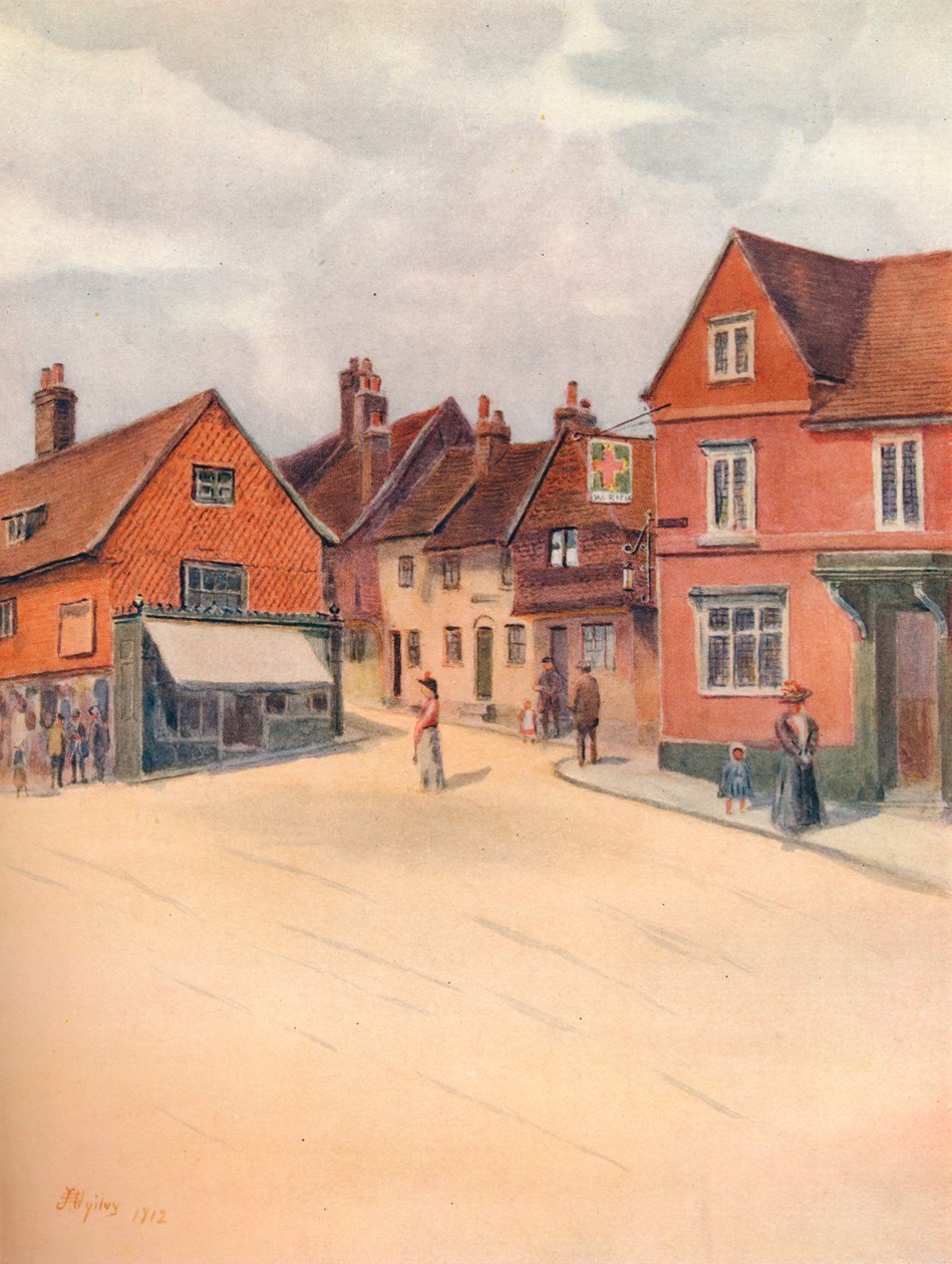 "Slipshoe Street, Reigate", 1912, 1914 tekijältä James S Ogilvy