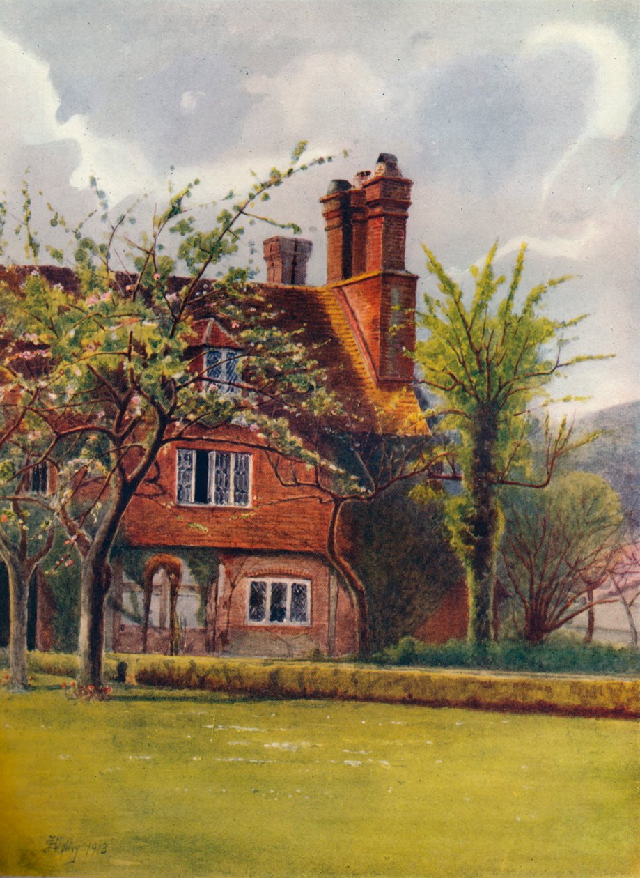 "Tenchleys Manor House", 1913, 1914 tekijältä James S Ogilvy