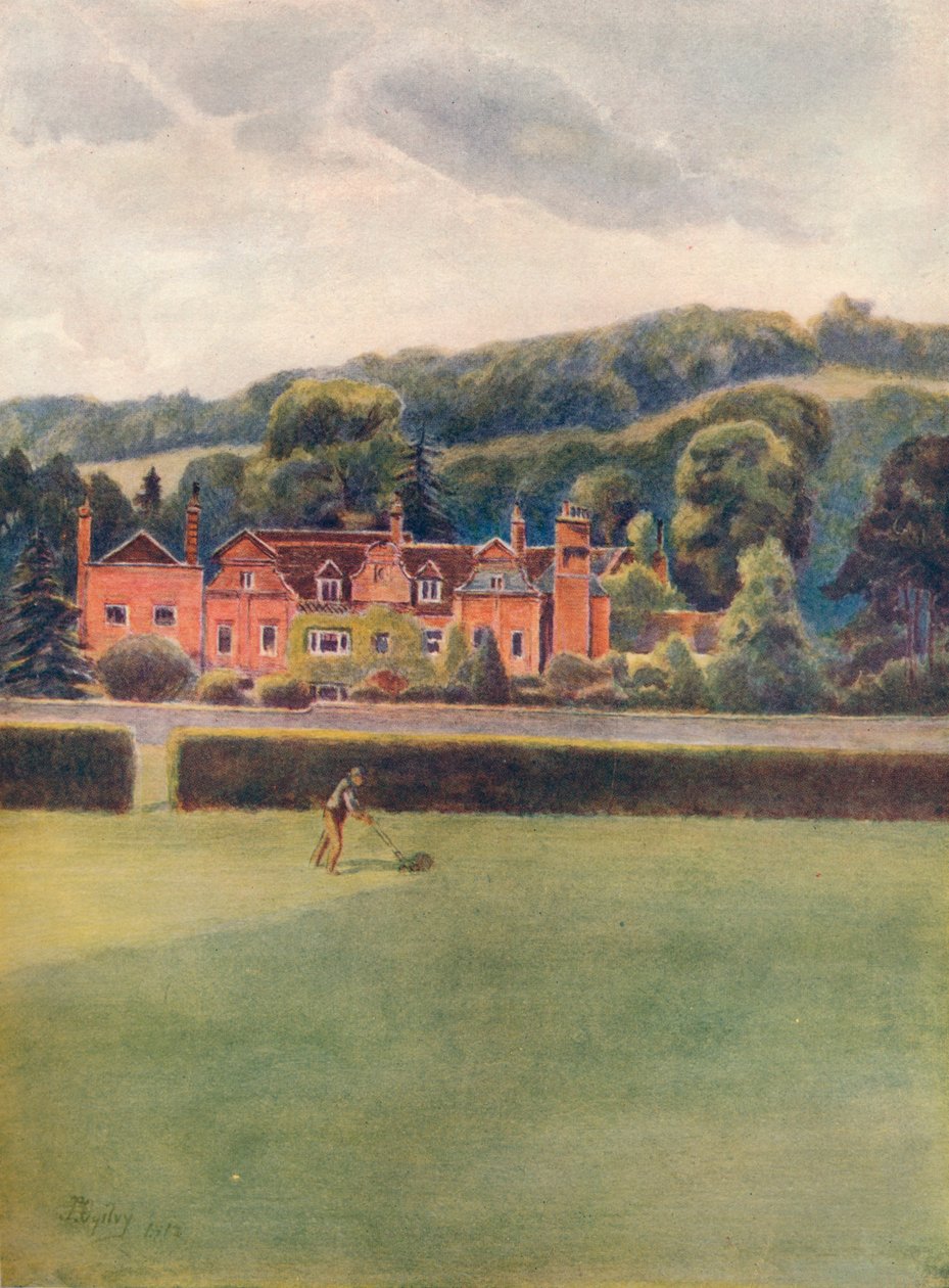 "The Old House, Mickelham", 1913, 1914 tekijältä James S Ogilvy