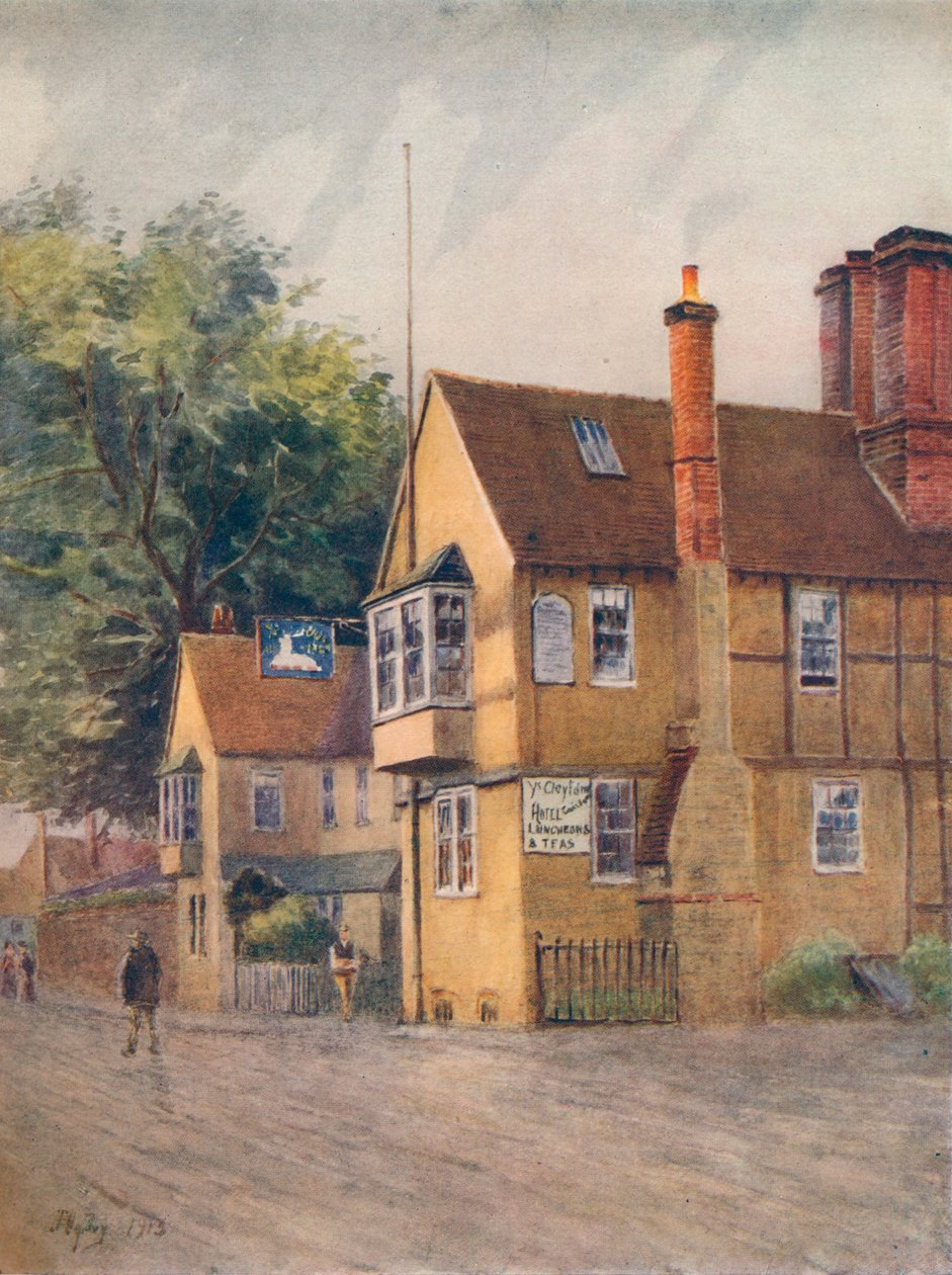 "The White Hart, Godstone", 1913, 1914 tekijältä James S Ogilvy