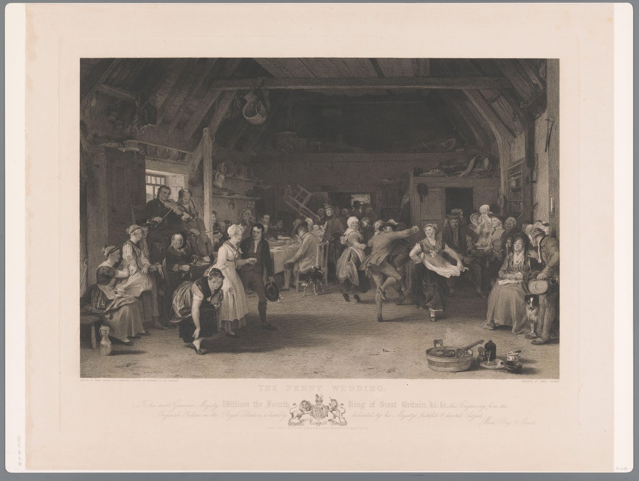 Hääjuhlat navetassa Penny Wedding (otsikko esineessä) tekijältä James S. Stewart