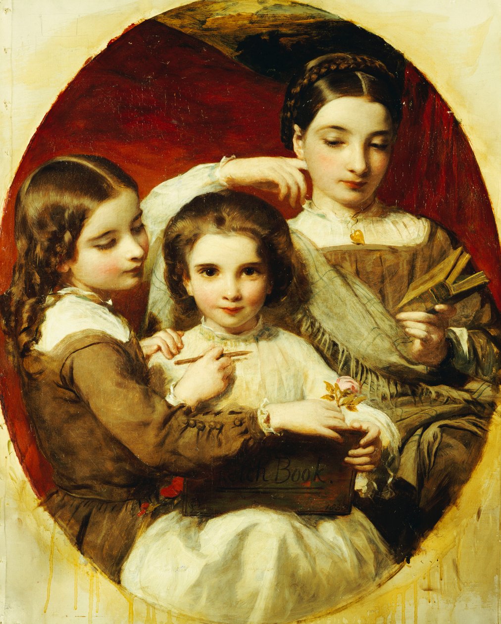 Russell Sistersin muotokuva, 1858 tekijältä James Sant
