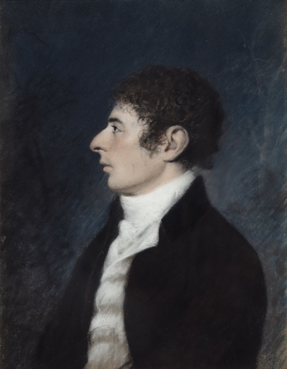 Robert Southey, noin 1792 (pastelli paperille) tekijältä James Sharples