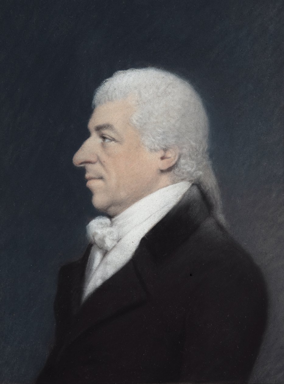 Sir William Blissart (pastelli harmaalla paperilla) tekijältä James Sharples