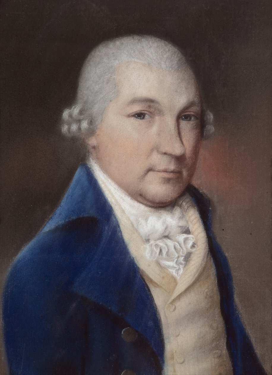 Thomas Andrewes (pastelli harmaalle paperille) tekijältä James Sharples