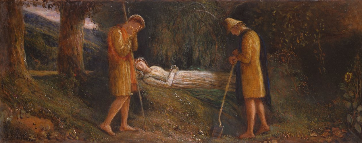 Imogen ja paimenet 1860-1870 tekijältä James Smetham