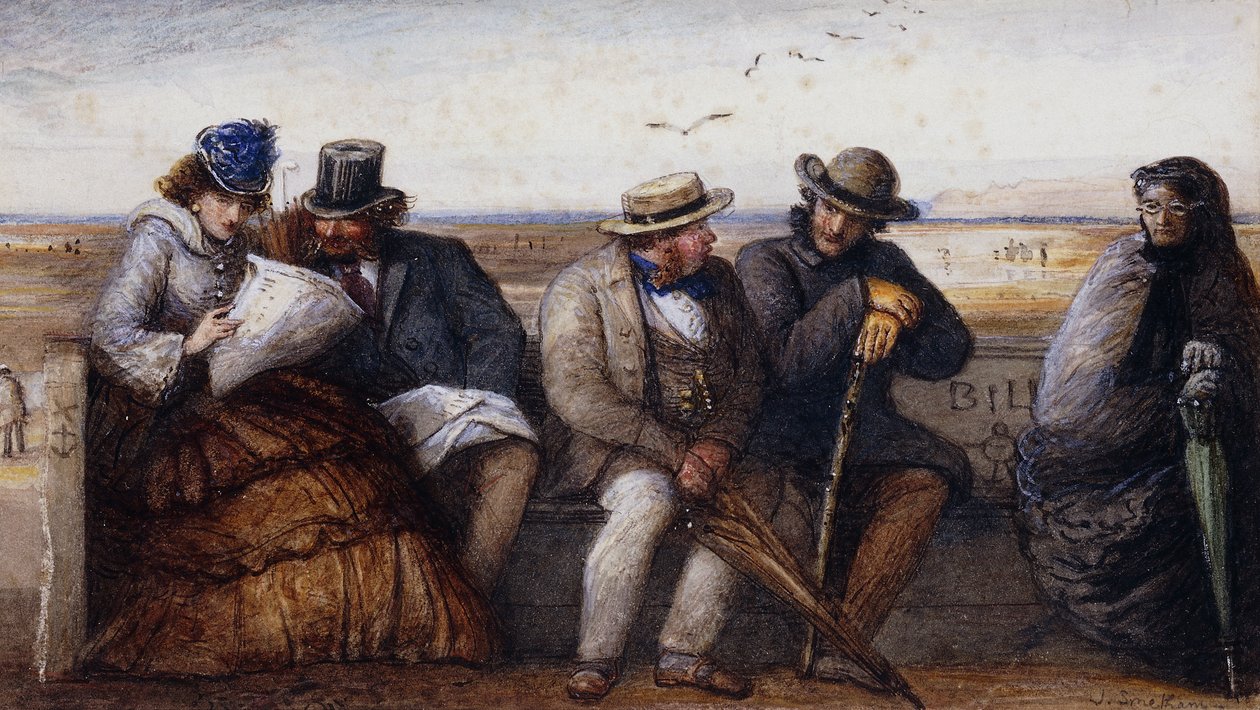 Merenrantajuoret, tekijältä James Smetham