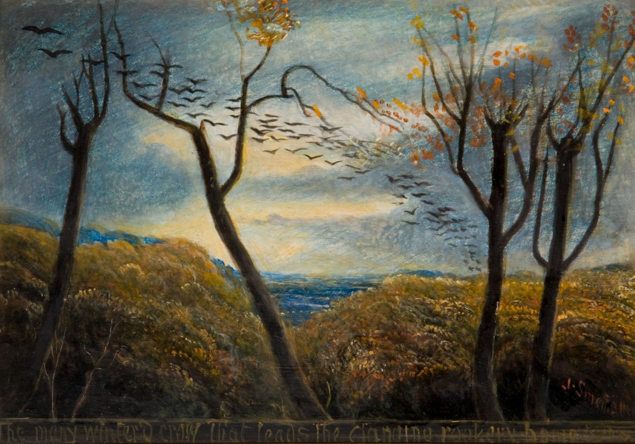 Monet talvehtineet varis tekijältä James Smetham