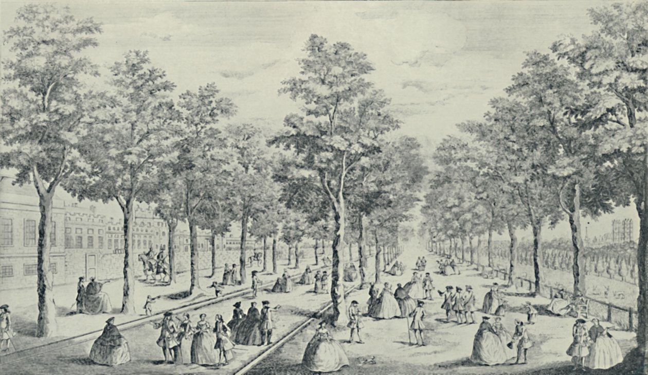 Society in the Mall, 1741, 1920 tekijältä James Smith