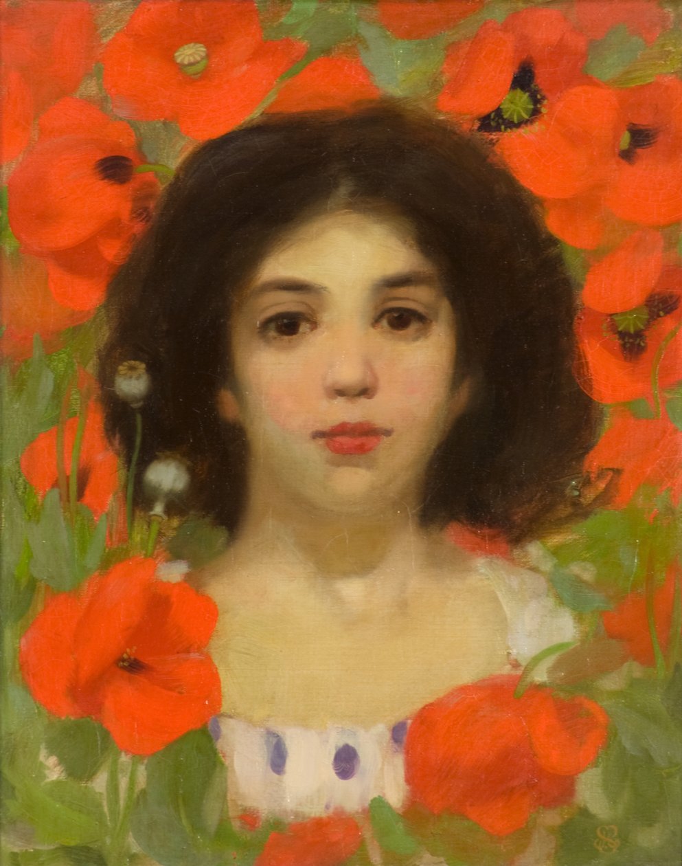 Gipsy Maid, n. 1890-1895 (öljy kankaalle) tekijältä James Stuart Park