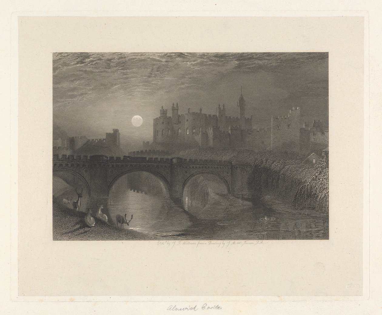 Alnwickin linna, Northumberland tekijältä James T. Willmore