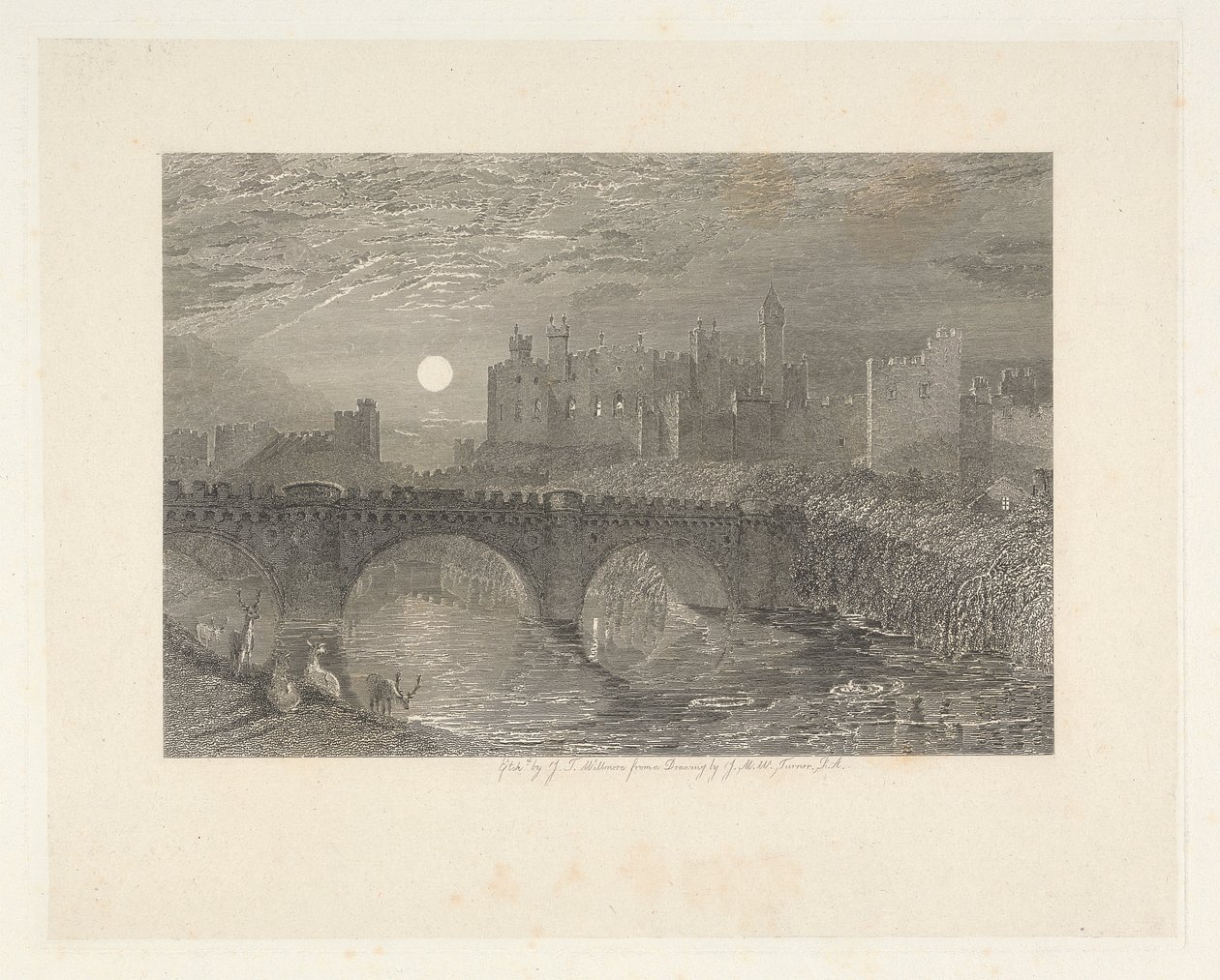 Alnwickin linna, Northumberland tekijältä James T. Willmore