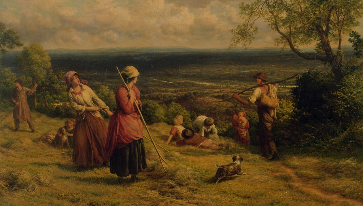 Heinäntekijät, 1862 tekijältä James Thomas Linnell