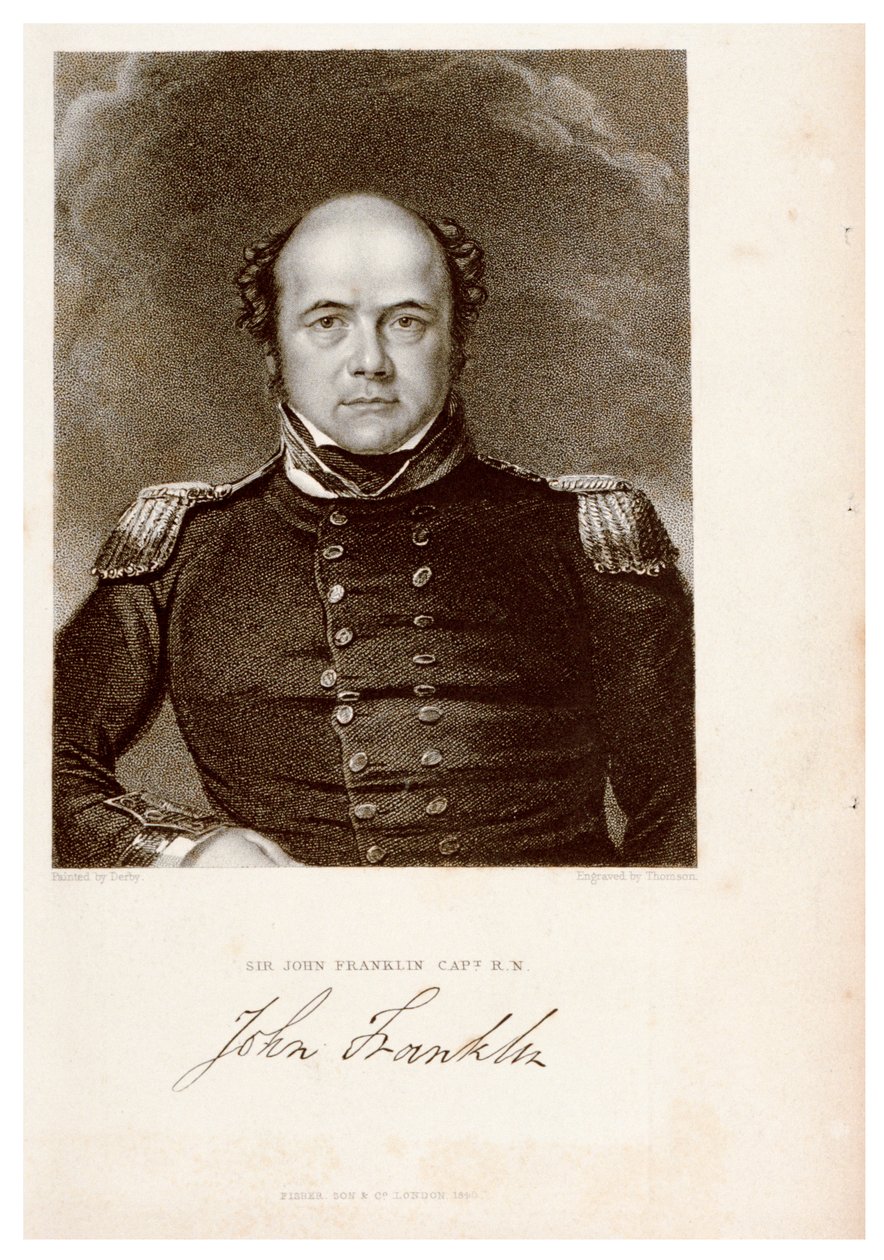 Sir John Franklin kapteeni R.N. John Franklin tekijältä James Thomson