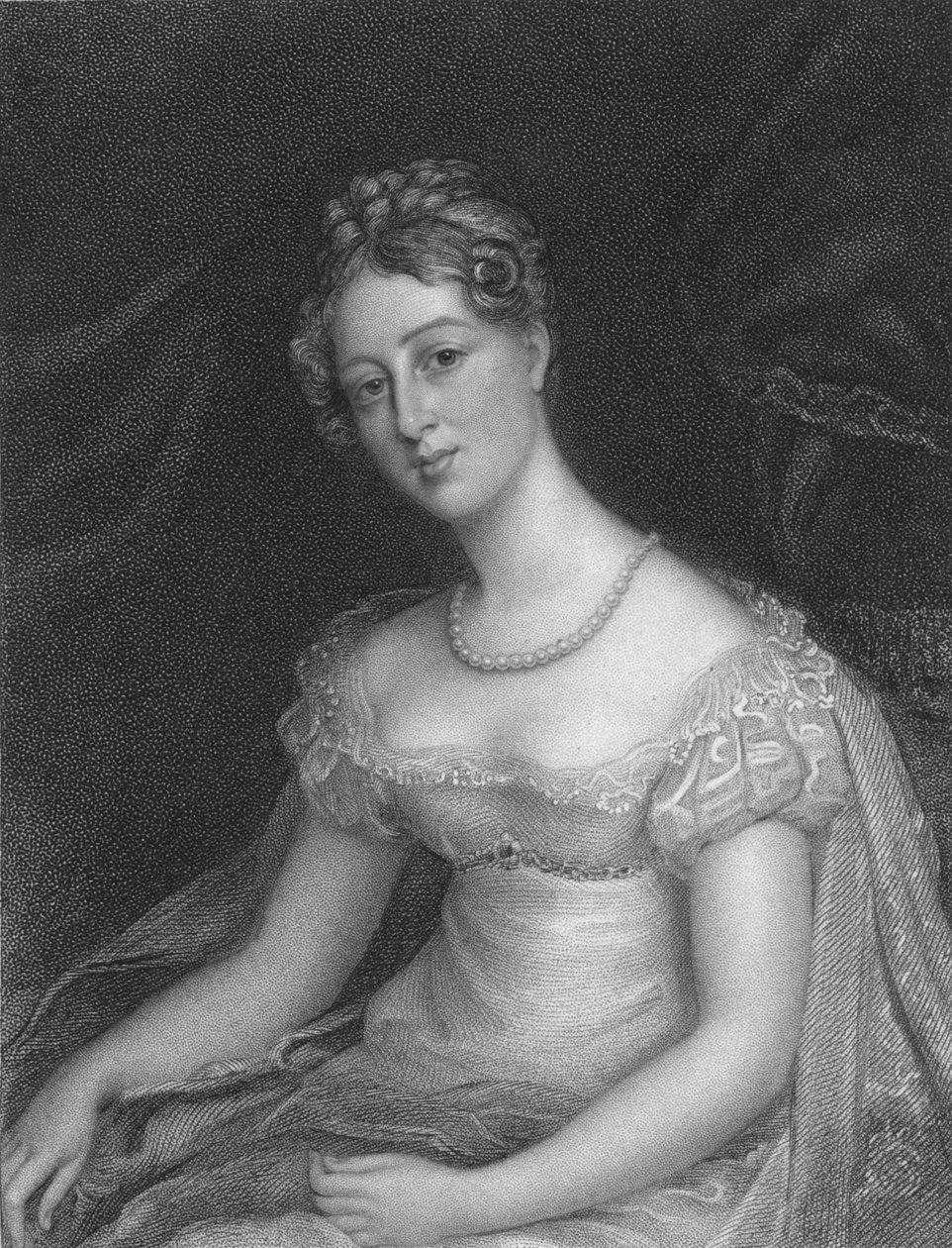 Oikea kunniallinen rouva Anne Beckett, 1829. tekijältä James Thomson