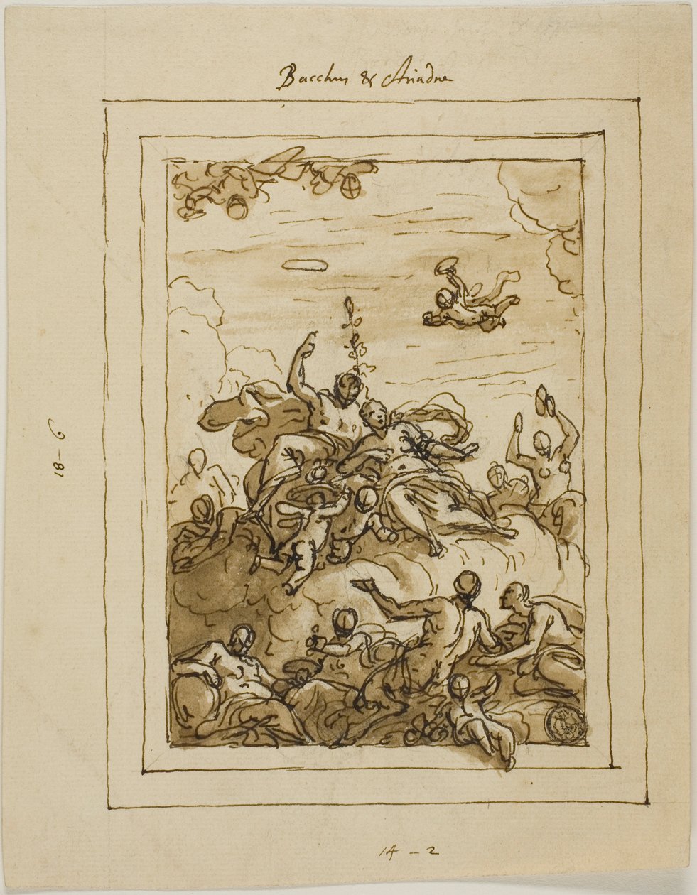 Bacchus ja Ariadne tekijältä James Thornhill