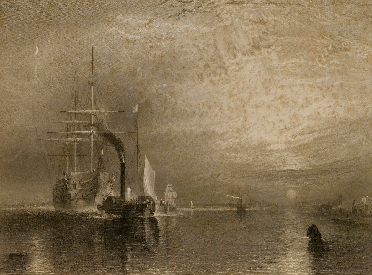 Vanha Temeraire tekijältä James Tibbitts Willmore