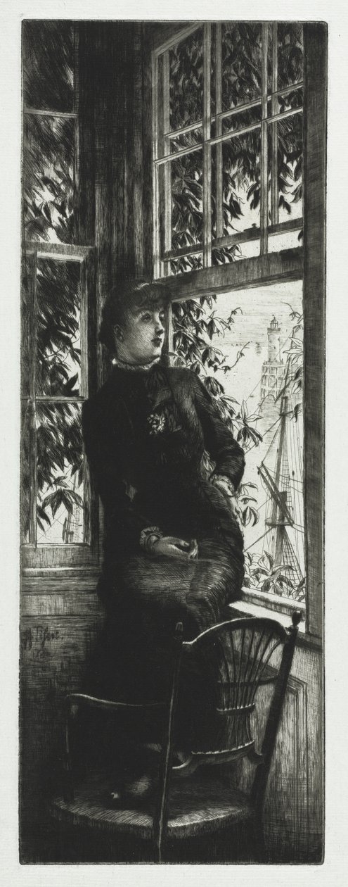 Merenrannalla tekijältä James Tissot