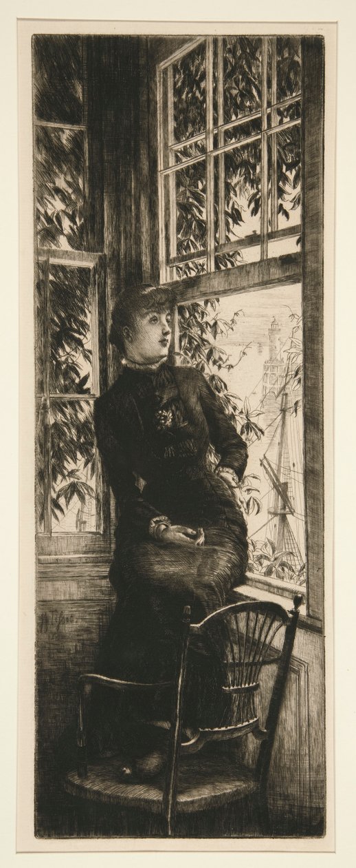 Merenrannalla tekijältä James Tissot