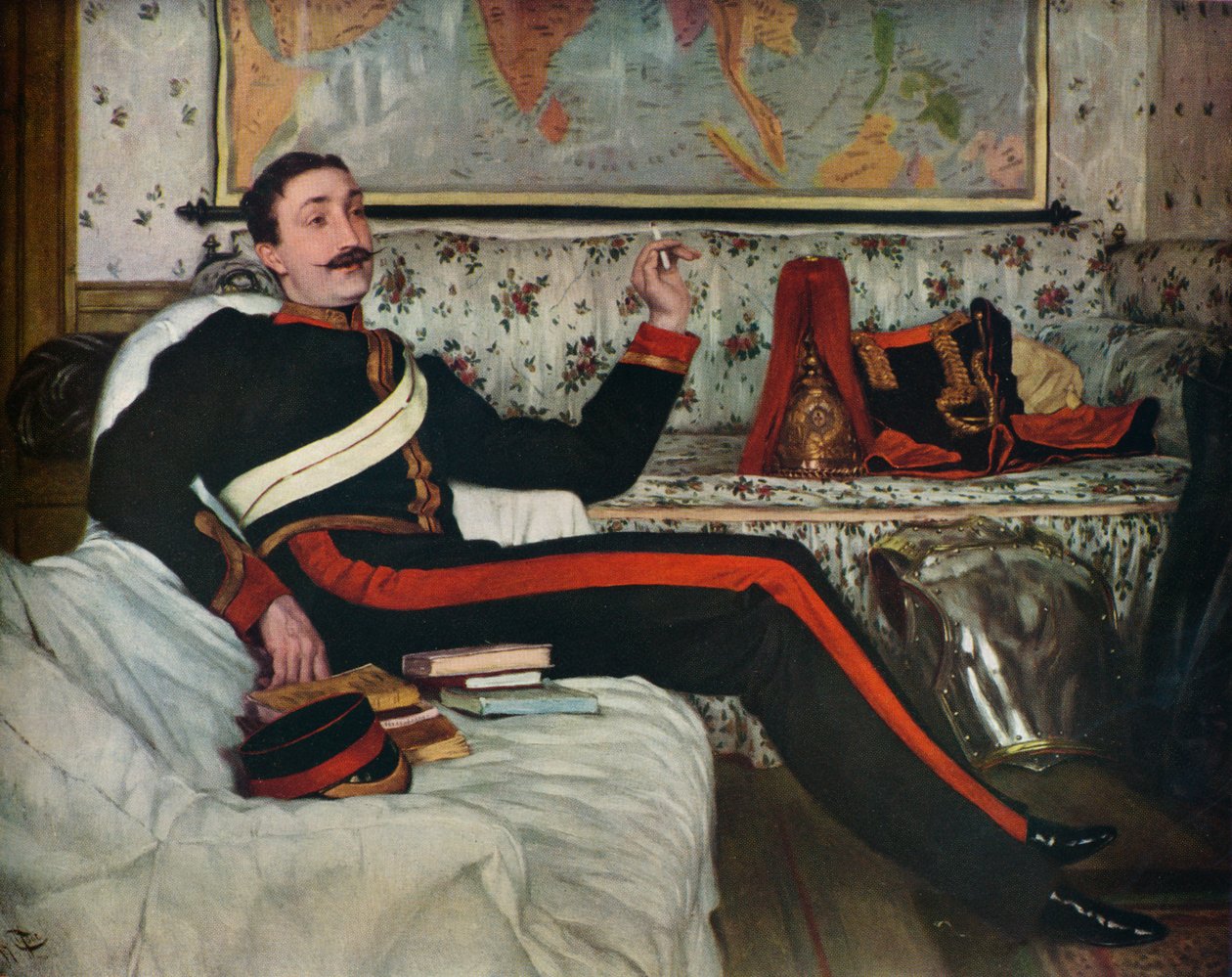 Frederick Gustavus Burnaby, 1870 tekijältä James Jacques Joseph Tissot