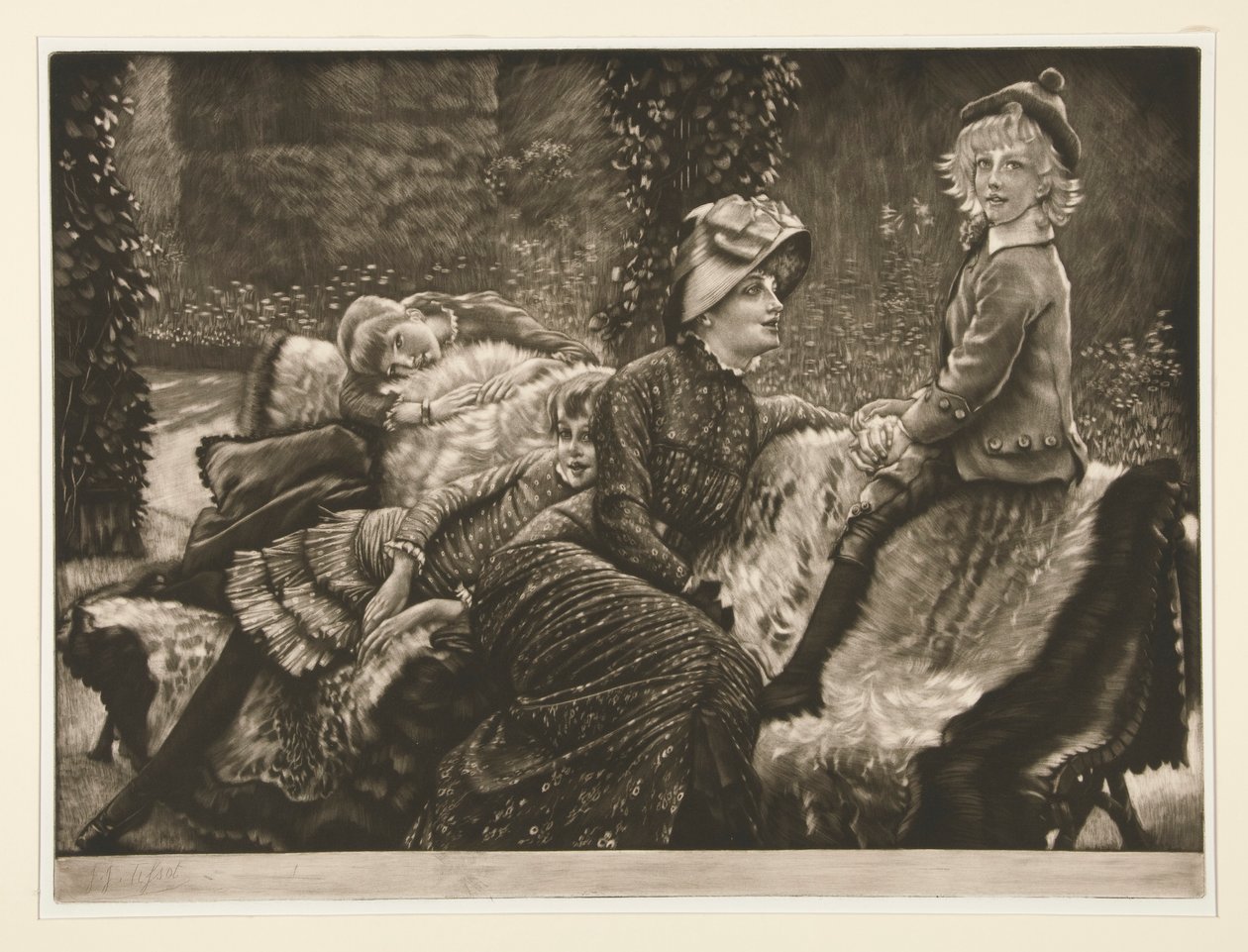 The Garden Benchfinnish tekijältä James Tissot