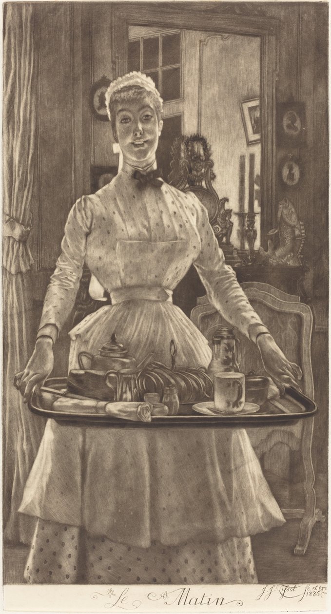 Le Matin Morning, 1886. tekijältä James Tissot