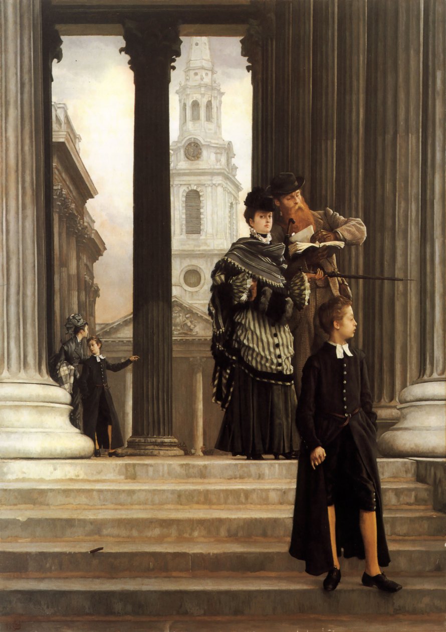 Lontoon vierailijat tekijältä James Jacques Joseph Tissot