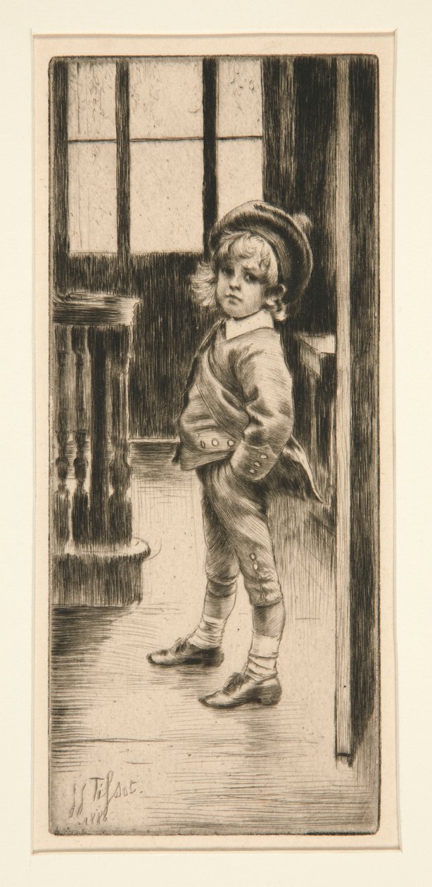 Sa Premi?re Culotte [ensimmäinen housut] tekijältä James Tissot