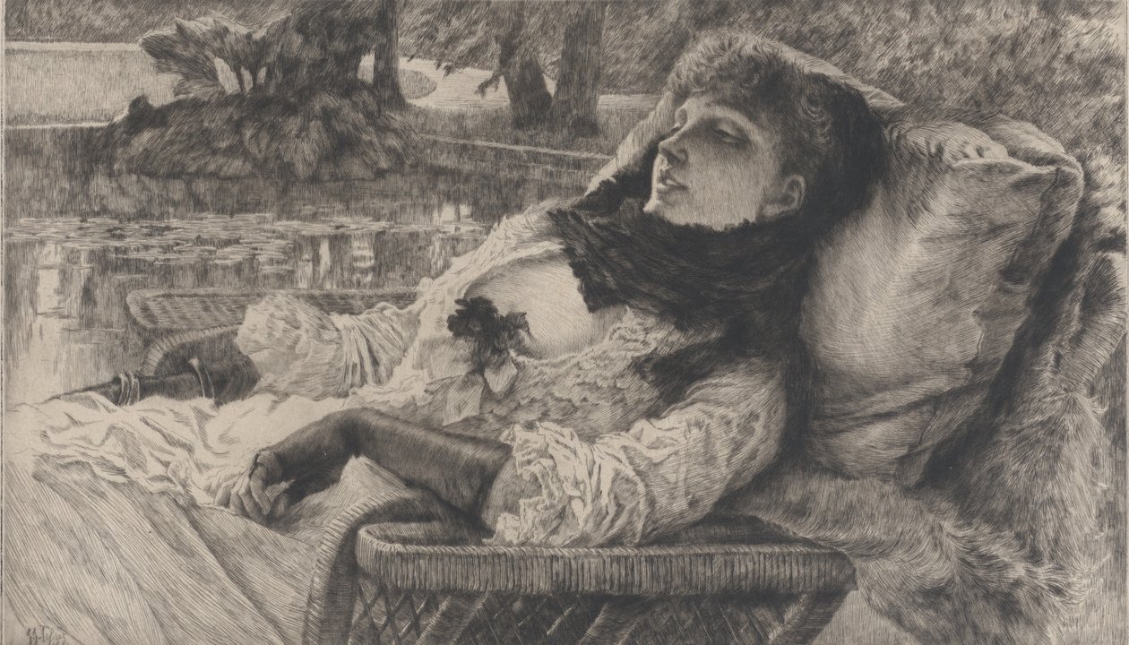 Kesäilta, 1881. tekijältä James Tissot