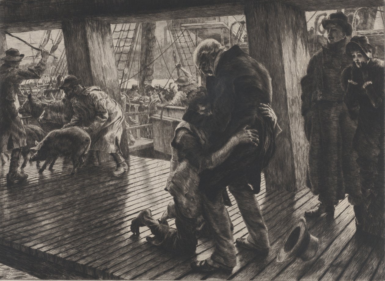 Vertaus tuhlaajapojasta, nro III: Paluu, 1882. tekijältä James Tissot